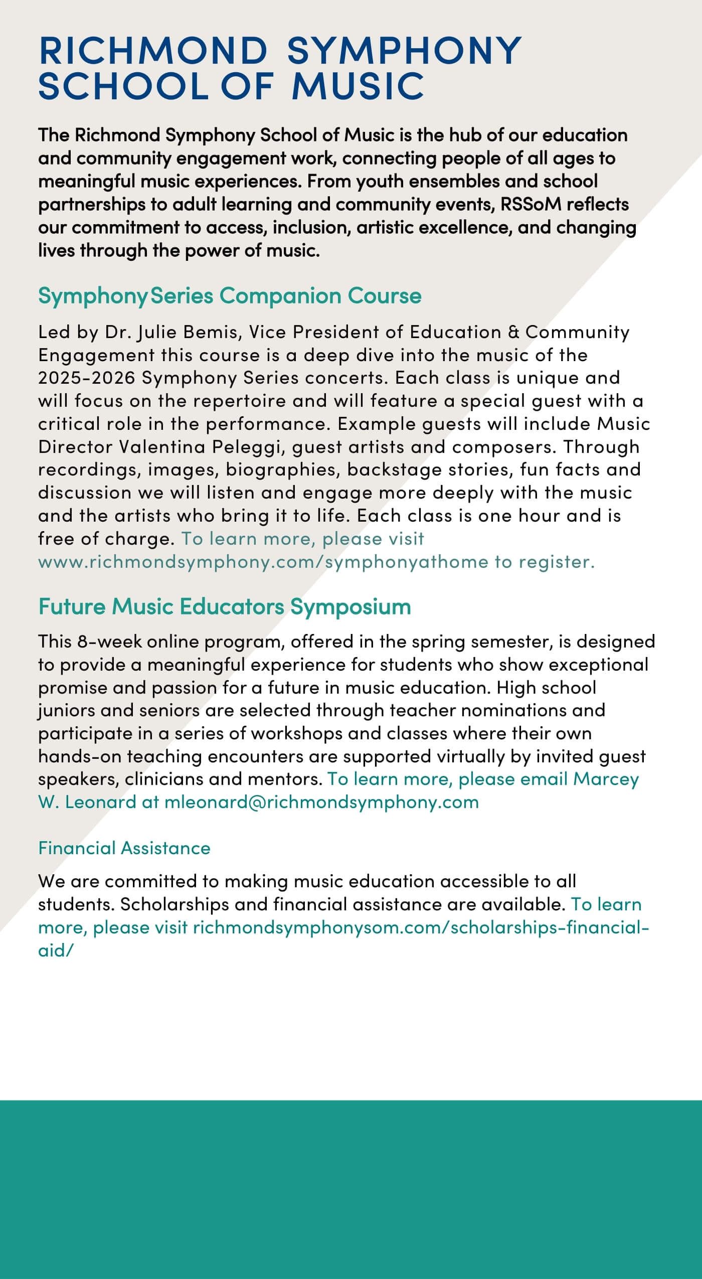 Brochure panel 2