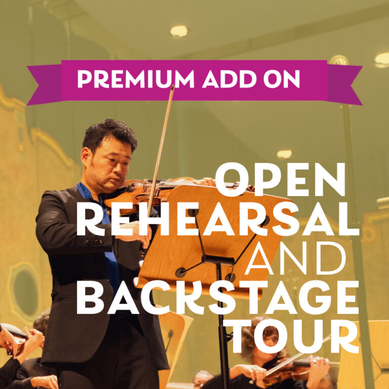 Open Rehearsal and Backstage Tour